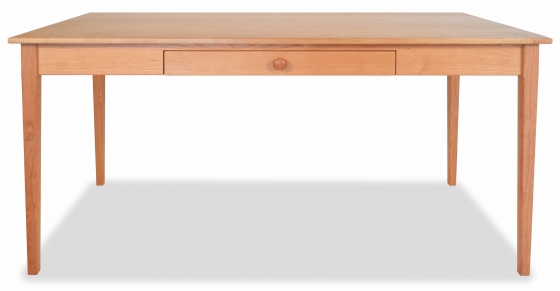 Shaker Desk with Drawer Cherry Maple Corner Woodworks